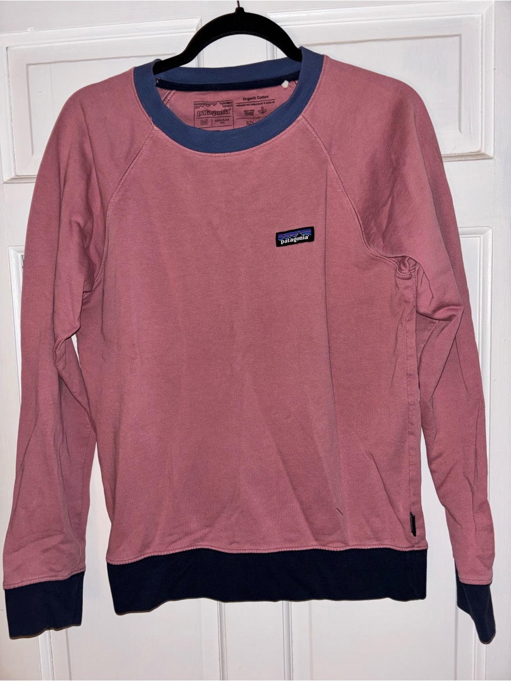 Patagonia pink and blue sweatshirt - M